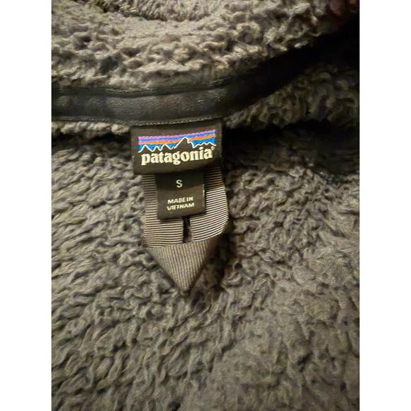 Patagonia Women’s Sherpa Fleece 1/4 Zip Pullover Gray Small - Picture 4 of 10